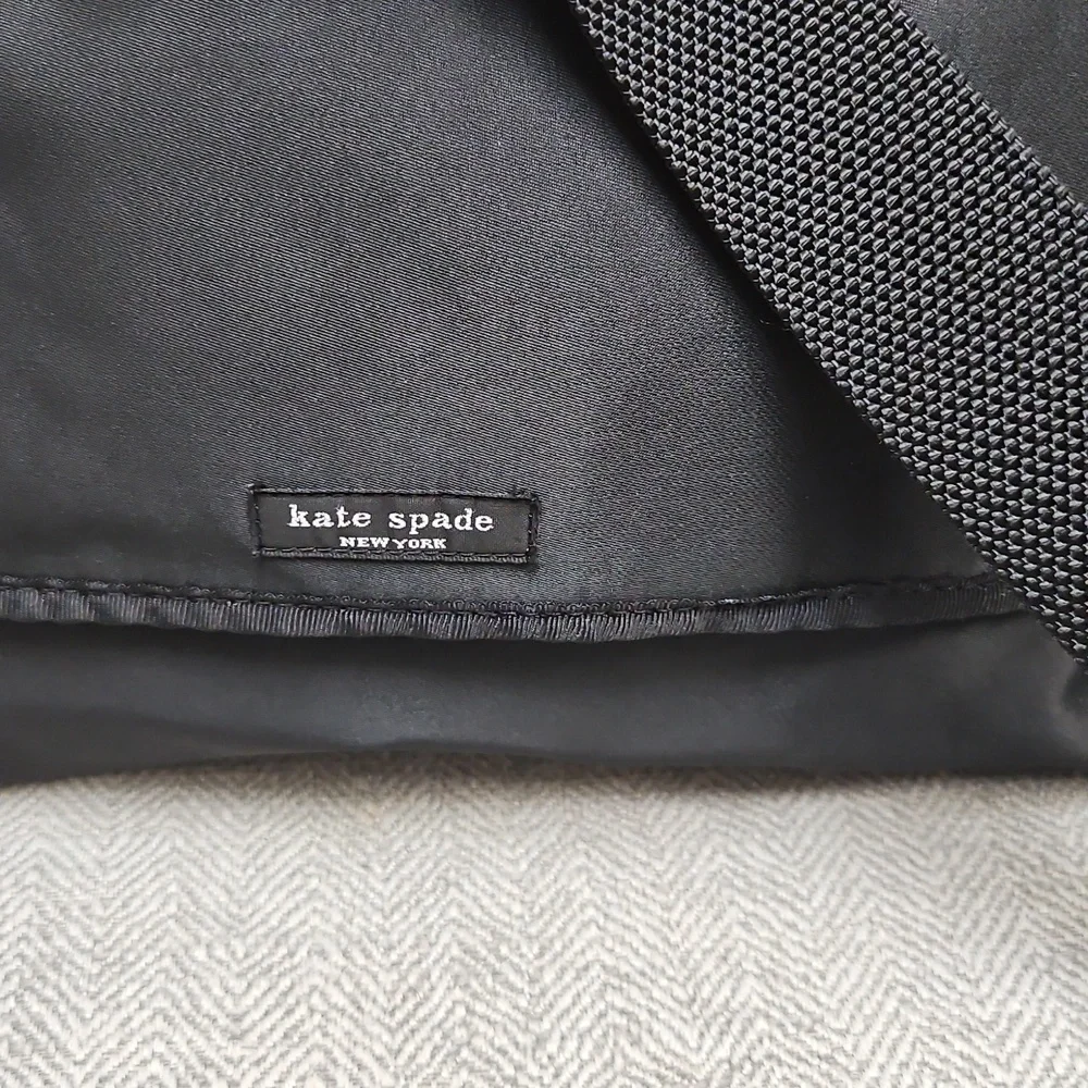 Kate Spade Classic Black Messenger Bag